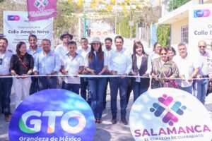 ENTREGA SEDESHU OBRAS DE INFRAESTRUCTURA VIAL EN SALAMANCA ENTREGA SEDESHU OBRAS DE INFRAESTRUCTURA VIAL EN SALAMANCA
