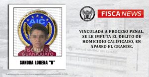 LA FISCALÍA DE GUANAJUATO DETIENE A PRESUNTA SICARIA EN APASEO EL GRANDE LA FISCALÍA DE GUANAJUATO DETIENE A PRESUNTA SICARIA EN APASEO EL GRANDE