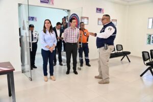 Verifican funcionamiento de la nueva delegación de policía Verifican funcionamiento de la nueva delegación de policía