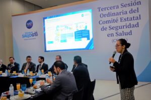 Sesiona el Comité Estatal para la Seguridad en Salud 2023. Sesiona el Comité Estatal para la Seguridad en Salud 2023.