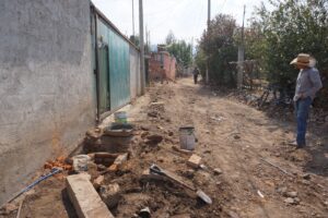 San Gregorio con nueva línea de agua potable San Gregorio con nueva línea de agua potable