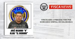 “El Richard”, estuvo prófugo por más de dos años, hasta ser detenido por el asesinato de un hombre, en Salamanca. “El Richard”, estuvo prófugo por más de dos años, hasta ser detenido por el asesinato de un hombre, en Salamanca.