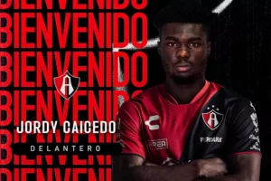 Atlas hace oficial el fichaje de Jordy Caicedo, el reemplazo de Quiñones y Furch Atlas hace oficial el fichaje de Jordy Caicedo, el reemplazo de Quiñones y Furch