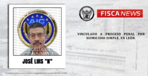 La Fiscalía General del Estado detuvo a JOSÉ LUIS “N”, y fue vinculado a proceso, por privar de la vida a encargado de negocio de botanas, en León La Fiscalía General del Estado detuvo a JOSÉ LUIS “N”, y fue vinculado a proceso, por privar de la vida a encargado de negocio de botanas, en León