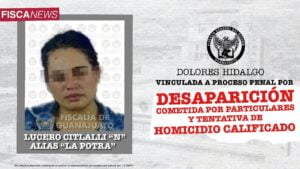 “LA POTRA” ES DETENIDA POR DESAPARICIÓN DE PERSONAS E INTENTO DE HOMICIDIO “LA POTRA” ES DETENIDA POR DESAPARICIÓN DE PERSONAS E INTENTO DE HOMICIDIO