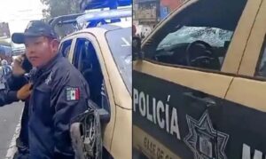 Elemento de la policía atropella a una mujer en el Estado de México Elemento de la policía atropella a una mujer en el Estado de México