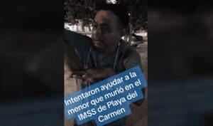 Trabajador del IMSS de Quintana Roo explica qué ocurrió con la menor que perdió la vida en el elevador Trabajador del IMSS de Quintana Roo explica qué ocurrió con la menor que perdió la vida en el elevador