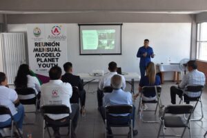 Presentan informe de avances y planeación de actividades Planet Youth Presentan informe de avances y planeación de actividades Planet Youth