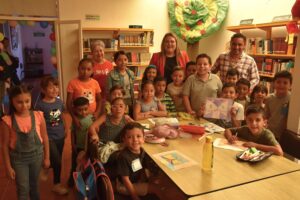 Cientos de niños pasan su verano en la Biblioteca Cientos de niños pasan su verano en la Biblioteca