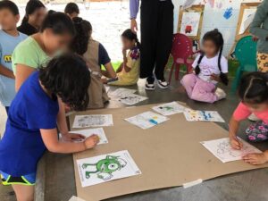 Lleva Prevención Social curso de verano a la colonia Mártires 22 de Abril Lleva Prevención Social curso de verano a la colonia Mártires 22 de Abril