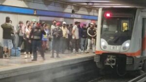 Difunden video del momento en que arrojaron a Cecilia a las vías del Metro Difunden video del momento en que arrojaron a Cecilia a las vías del Metro