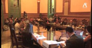 Se hace presente discusión entre miembros del Ayuntamiento por recurso de obra Se hace presente discusión entre miembros del Ayuntamiento por recurso de obra