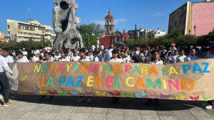 Celebran la semana de la paz autoridades educativas, alumnos y padres de familia Celebran la semana de la paz autoridades educativas, alumnos y padres de familia