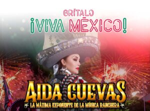 Celebrará Aida Cuevas las fiestas patrias con concierto en Irapuato Celebrará Aida Cuevas las fiestas patrias con concierto en Irapuato
