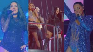 Maite Perroni olvida letra de canción durante concierto de RBD Maite Perroni olvida letra de canción durante concierto de RBD