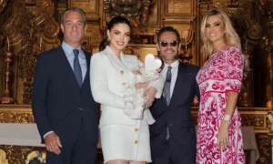 Carlos Slim Domit bautiza al hijo de Marc Anthony Carlos Slim Domit bautiza al hijo de Marc Anthony