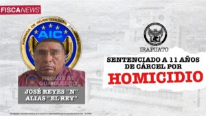 “EL REY” ES SENTENCIADO POR EL ASESINATO DE UNA MUJER EN IRAPUATO “EL REY” ES SENTENCIADO POR EL ASESINATO DE UNA MUJER EN IRAPUATO