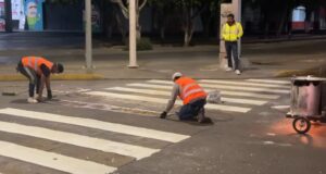 Rehabilitan pasos peatonales entre Avenida Guerrero y Lázaro Cárdenas Rehabilitan pasos peatonales entre Avenida Guerrero y Lázaro Cárdenas