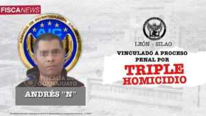 LA FISCALÍA DE GUANAJUATO CAPTURA A OBJETIVO CRIMINAL ACUSADO DE TRIPLE HOMICIDIO LA FISCALÍA DE GUANAJUATO CAPTURA A OBJETIVO CRIMINAL ACUSADO DE TRIPLE HOMICIDIO