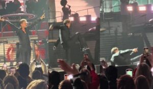 Luis Miguel cayó en pleno concierto Luis Miguel cayó en pleno concierto