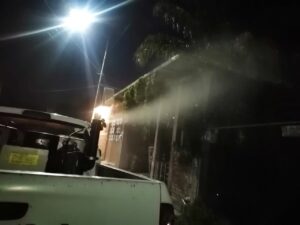 SSG exhorta a la población que abra las ventanas de sus hogares para que entre la nebulización. SSG exhorta a la población que abra las ventanas de sus hogares para que entre la nebulización.