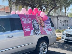 Pasa con menor asistencia la caravana en apoyo a Xóchitl Gálvez en Irapuato Pasa con menor asistencia la caravana en apoyo a Xóchitl Gálvez en Irapuato