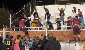 Zafarrancho y trifulca deja la derrota del Club Salamanca ante Porto Palmeiras Zafarrancho y trifulca deja la derrota del Club Salamanca ante Porto Palmeiras