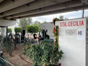 Rinden homenaje a la virgen de Santa Cecilia los músicos bajo el Puente 1ro de Mayo Rinden homenaje a la virgen de Santa Cecilia los músicos bajo el Puente 1ro de Mayo