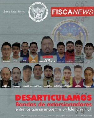 La Fiscalía de Guanajuato logró desarticular dos bandas de extorsionadores que operaban en la zona Laja-Bajío La Fiscalía de Guanajuato logró desarticular dos bandas de extorsionadores que operaban en la zona Laja-Bajío