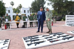 Destruye la Sedena más de 700 armas de fuego decomisadas en Guanajuato Destruye la Sedena más de 700 armas de fuego decomisadas en Guanajuato