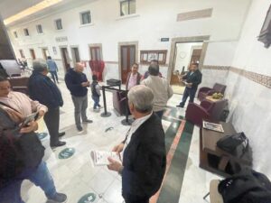 TRANSPORTISTAS ACUDIERON A PRESIDENCIA PARA INICIAR CON PLÁTICAS TARIFARIAS TRANSPORTISTAS ACUDIERON A PRESIDENCIA PARA INICIAR CON PLÁTICAS TARIFARIAS