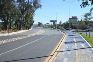 Cierran el paso desnivel de Solidaridad por obras Cierran el paso desnivel de Solidaridad por obras