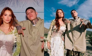 Majo Aguilar y Santa Fe Klan unen su talento en “Luna Azul” Majo Aguilar y Santa Fe Klan unen su talento en “Luna Azul”