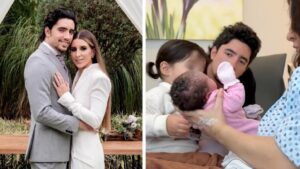 Alex Fernández recibe a su segunda hija Alex Fernández recibe a su segunda hija