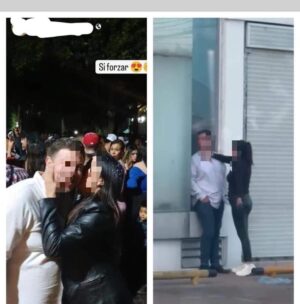 CAPTAN EL MOMENTO EN QUE UNA MUJER AGREDE A UN HOMBRE EN LA CALLE Y DIFUNDEN LAS IMÁGENES EN VIDEO CAPTAN EL MOMENTO EN QUE UNA MUJER AGREDE A UN HOMBRE EN LA CALLE Y DIFUNDEN LAS IMÁGENES EN VIDEO