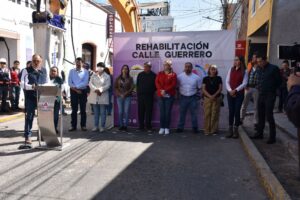 Arranca Rehabilitación de Calle Guerrero Arranca Rehabilitación de Calle Guerrero
