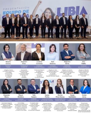 Presenta Libia Dennise a su equipo de campaña Presenta Libia Dennise a su equipo de campaña