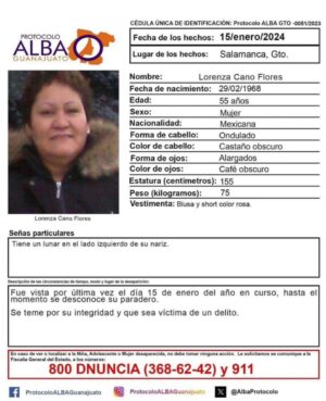 EXIJEN QUE CONTINUE LA BÚSQUEDA DE LORENZA CANO Y CRITICAN LABOR DE LA FISCALÍA PARA LOCALIZARLA EXIJEN QUE CONTINUE LA BÚSQUEDA DE LORENZA CANO Y CRITICAN LABOR DE LA FISCALÍA PARA LOCALIZARLA