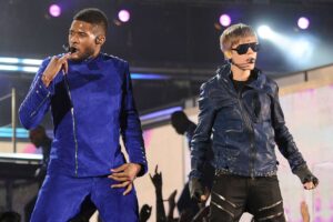 Justin Bieber se negó a colaborar con Usher para el Super Bowl Justin Bieber se negó a colaborar con Usher para el Super Bowl