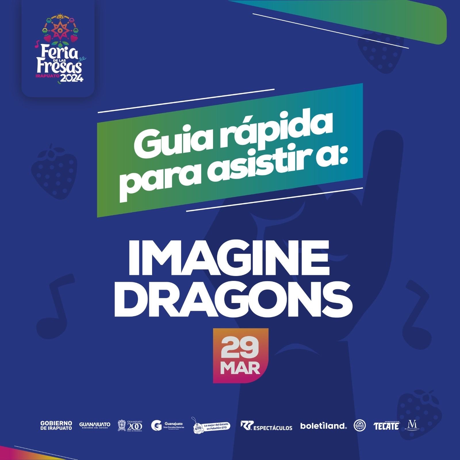 ¡Atención! Así podrás ingresar a Imagine Dragons en Irapuato | T ...