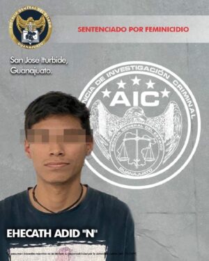 Feminicida sentenciado en San José Iturbide Feminicida sentenciado en San José Iturbide
