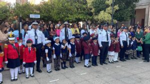 Realizan el abanderamiento de escoltas de 25 escuelas de Irapuato Realizan el abanderamiento de escoltas de 25 escuelas de Irapuato