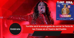 Yuridia será la encargada de cerrar la Feria de las Fresas en el Teatro del Pueblo Yuridia será la encargada de cerrar la Feria de las Fresas en el Teatro del Pueblo