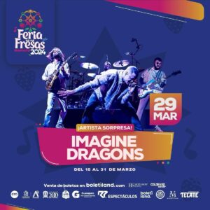 Ofertan apartados para ver a Imagine Dragons en la feria Ofertan apartados para ver a Imagine Dragons en la feria