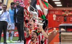 Athletic Club le canta a su ‘amuleto’ el Pollo Briseño tras ganar la Copa del Rey Athletic Club le canta a su ‘amuleto’ el Pollo Briseño tras ganar la Copa del Rey