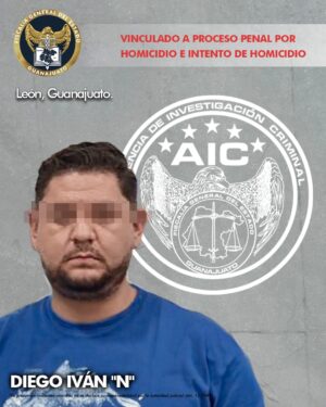 Vinculado a proceso penal por homicidio e intento de homicidio en León Vinculado a proceso penal por homicidio e intento de homicidio en León