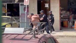 Luchador Shocker es detenido en Oaxaca por ocasionar destrozos Luchador Shocker es detenido en Oaxaca por ocasionar destrozos