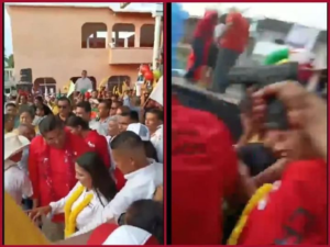 Ante integrantes de la GN y de cientos de seguidores, en pleno mitin matan a candidato a alcalde de Coyuca de Benítez Ante integrantes de la GN y de cientos de seguidores, en pleno mitin matan a candidato a alcalde de Coyuca de Benítez