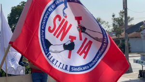Marcha SINTTIA por mejores condiciones laborales Marcha SINTTIA por mejores condiciones laborales