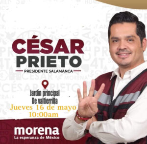 CANDIDATO DE MORENA SUSPENDE EVENTO PROSELITISTA EN VALTIERRILLA CANDIDATO DE MORENA SUSPENDE EVENTO PROSELITISTA EN VALTIERRILLA